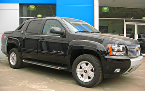 Подбор шин на Chevrolet Avalanche 2013