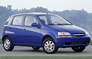 Подбор шин на Chevrolet Aveo5 2006