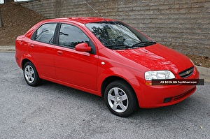 Подбор шин на Chevrolet Aveo 2005