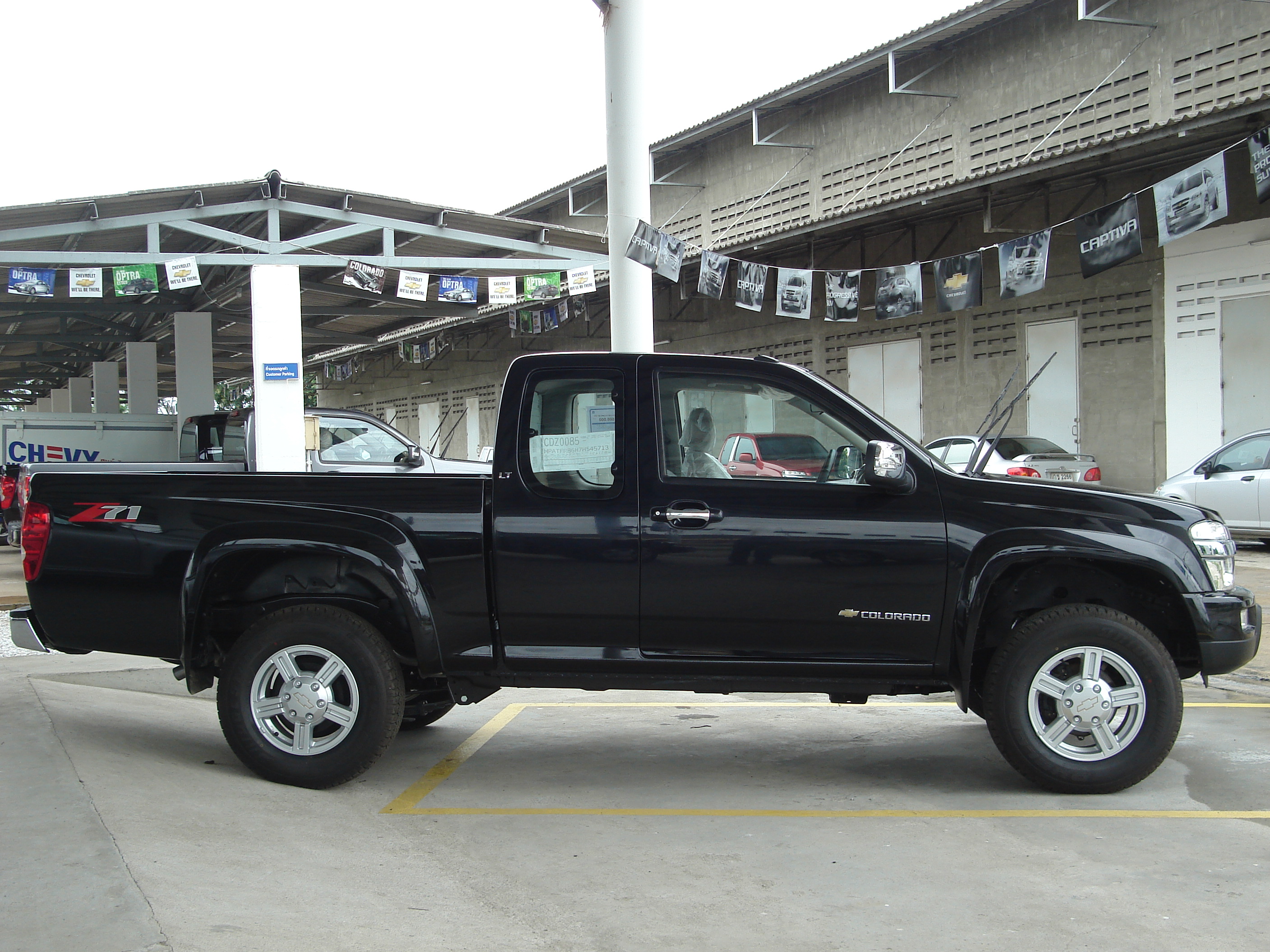 Размер колёс на Chevrolet Colorado 2007 Подбор шин на Chevrolet Colorado 2007