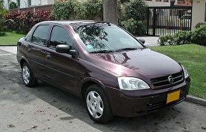 Подбор шин на Chevrolet Corsa 2002