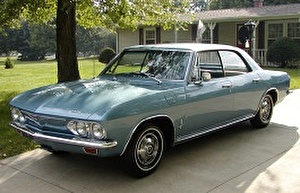 Подбор шин на Chevrolet Corvair 1965