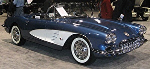 Подбор шин на Chevrolet Corvette 1958