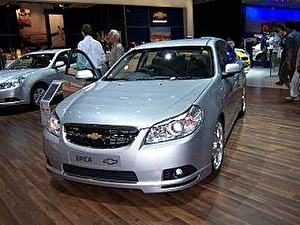 Подбор шин на Chevrolet Epica 2015