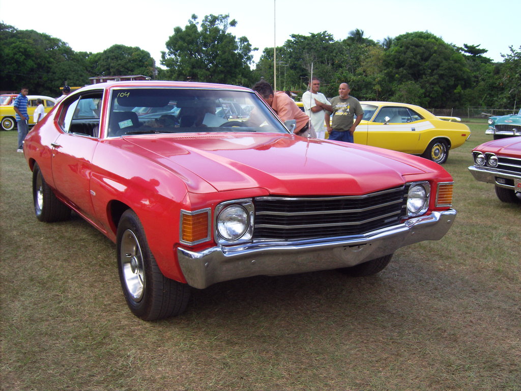 Размер колёс на Chevrolet Malibu 1972 Подбор шин на Chevrolet Malibu 1972
