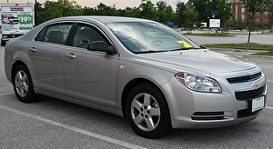 Подбор шин на Chevrolet Malibu 2008