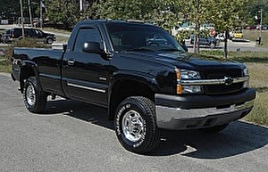 Подбор шин на Chevrolet Silverado 2500 HD Classic 2007