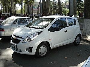 Подбор шин на Chevrolet Spark 2010