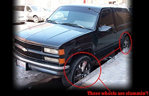 Подбор шин на Chevrolet Tahoe 1994