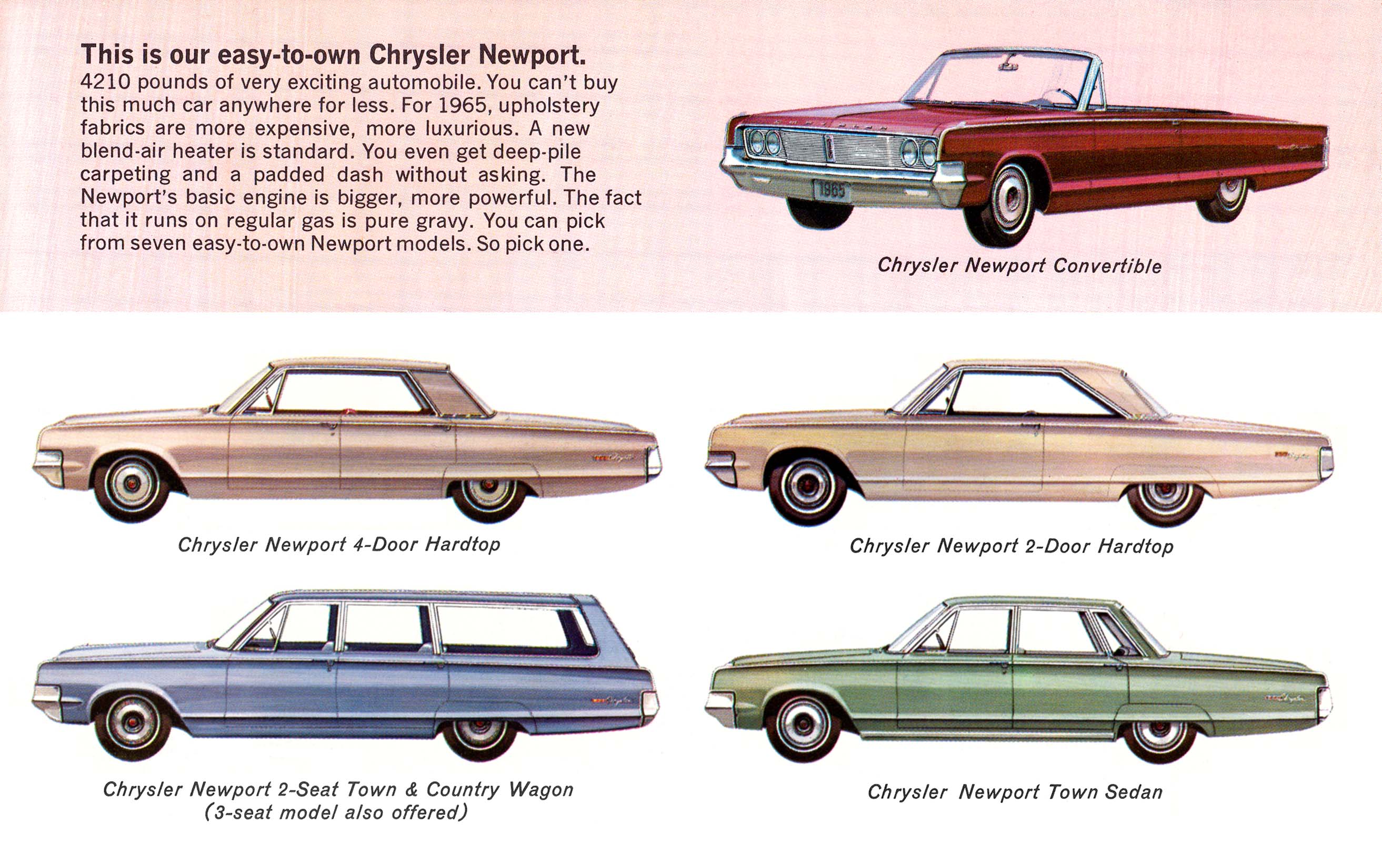 Размер колёс на Chrysler Newport 1965 Подбор шин на Chrysler Newport 1965