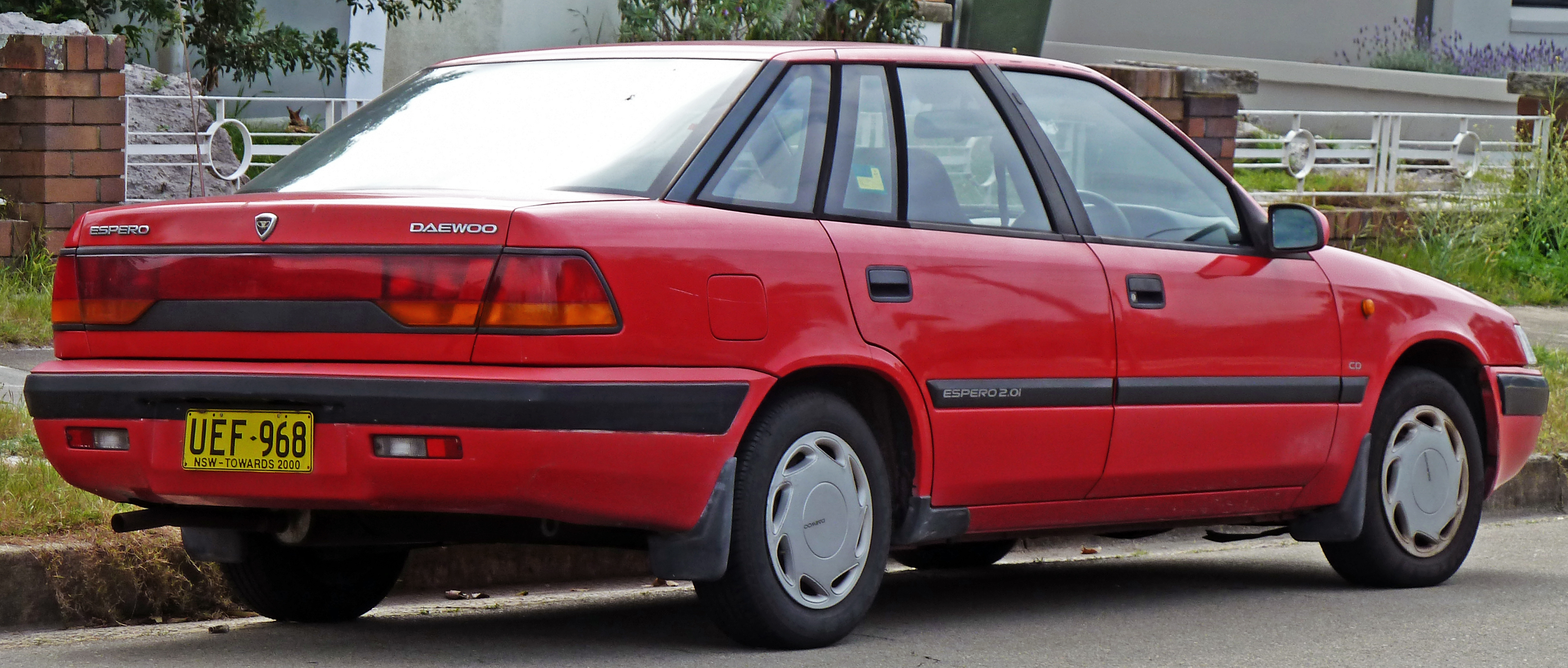 Размер колёс на Daewoo Espero 1995 Подбор шин на Daewoo Espero 1995