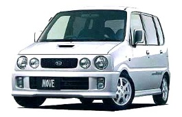 Подбор шин на Daihatsu Move Custom 2000