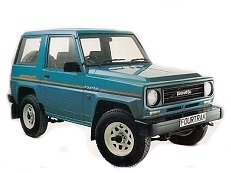 Подбор шин на Daihatsu Rugger 1985