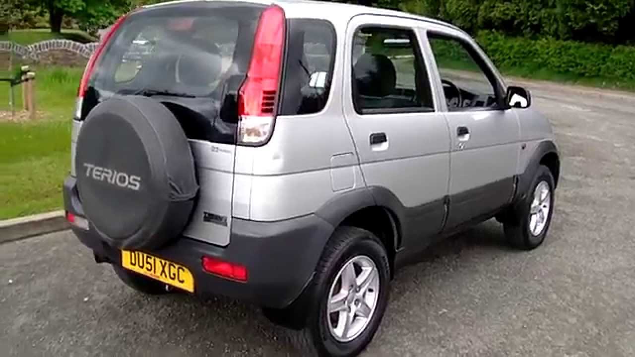 Размер колёс на Daihatsu Terios 2001 Подбор шин на Daihatsu Terios 2001
