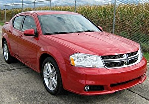 Подбор шин на Dodge Avenger 2012