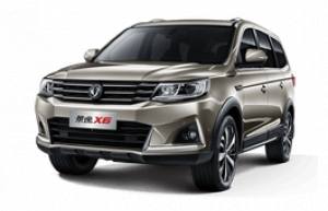 Подбор шин на Dongfeng Joyear X6 2017