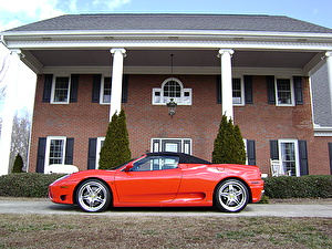 Подбор шин на Ferrari 360 Spider 2000