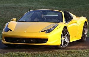 Подбор шин на Ferrari 458 Spider 2012