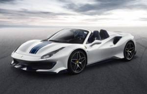 Подбор шин на Ferrari 488 Pista Spider 2018