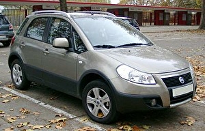 Подбор шин на Fiat Sedici 2007