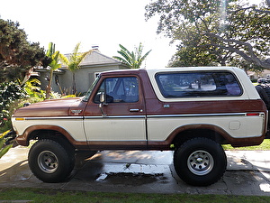 Подбор шин на Ford Bronco I 1978