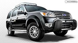 Размер колёс на Ford Endeavour 2013 Подбор шин на Ford Endeavour 2013