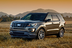 Размер колёс на Ford Explorer 2016 Подбор шин на Ford Explorer 2016