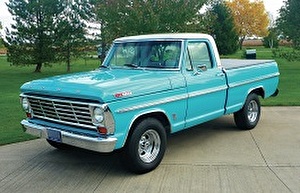 Подбор шин на Ford F-100 1967