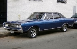 Размер колёс на Ford Fairlane 1970 Подбор шин на Ford Fairlane 1970