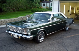 Размер колёс на Ford Galaxie 500 1966 Подбор шин на Ford Galaxie 500 1966
