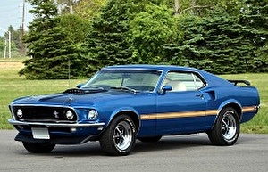 Подбор шин на Ford Mustang Mach 1 1969