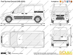 Подбор шин на Ford Tourneo Connect 2005