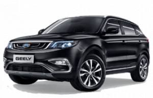 Подбор шин на Geely Atlas 2018