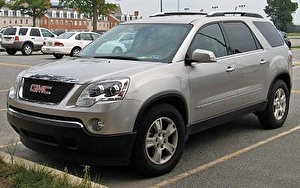 Размер колёс на GMC Acadia 2010 Подбор шин на GMC Acadia 2010