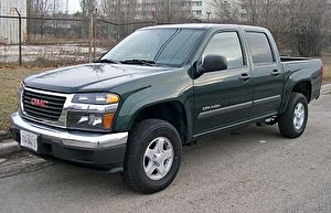 Подбор шин на GMC Canyon 2004