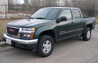 Размер колёс на GMC Canyon 2011 Подбор шин на GMC Canyon 2011