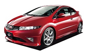 Подбор шин на Honda Civic Type R 2009