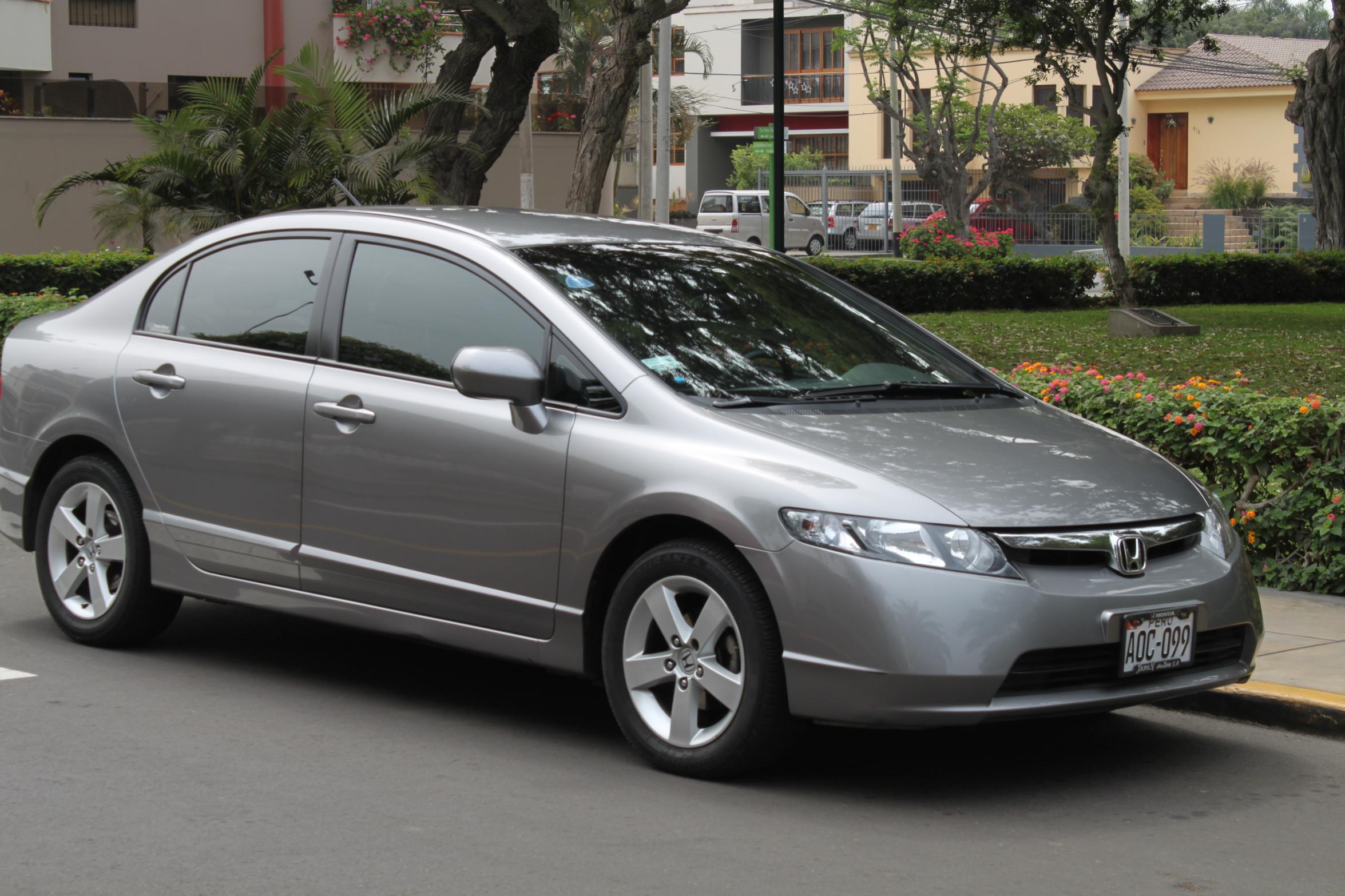 Подбор шин на Honda Civic 2008