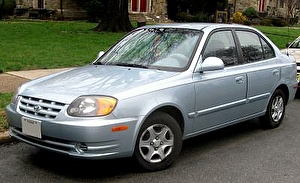 Подбор шин на Hyundai Accent 2005