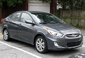 Подбор шин на Hyundai Accent 2013