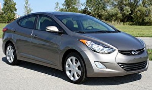 Подбор шин на Hyundai Elantra 2012