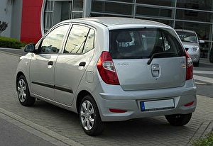 Подбор шин на Hyundai i10 2011