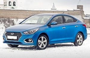 Подбор шин на Hyundai Solaris 2017