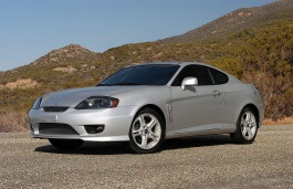 Размер колёс на Hyundai Tiburon 2006 Подбор шин на Hyundai Tiburon 2006