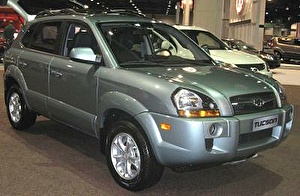 Подбор шин на Hyundai Tucson 2009