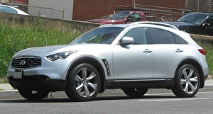 Подбор шин на Infiniti FX 2009