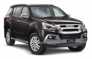 Подбор шин на Isuzu MU-X 2020
