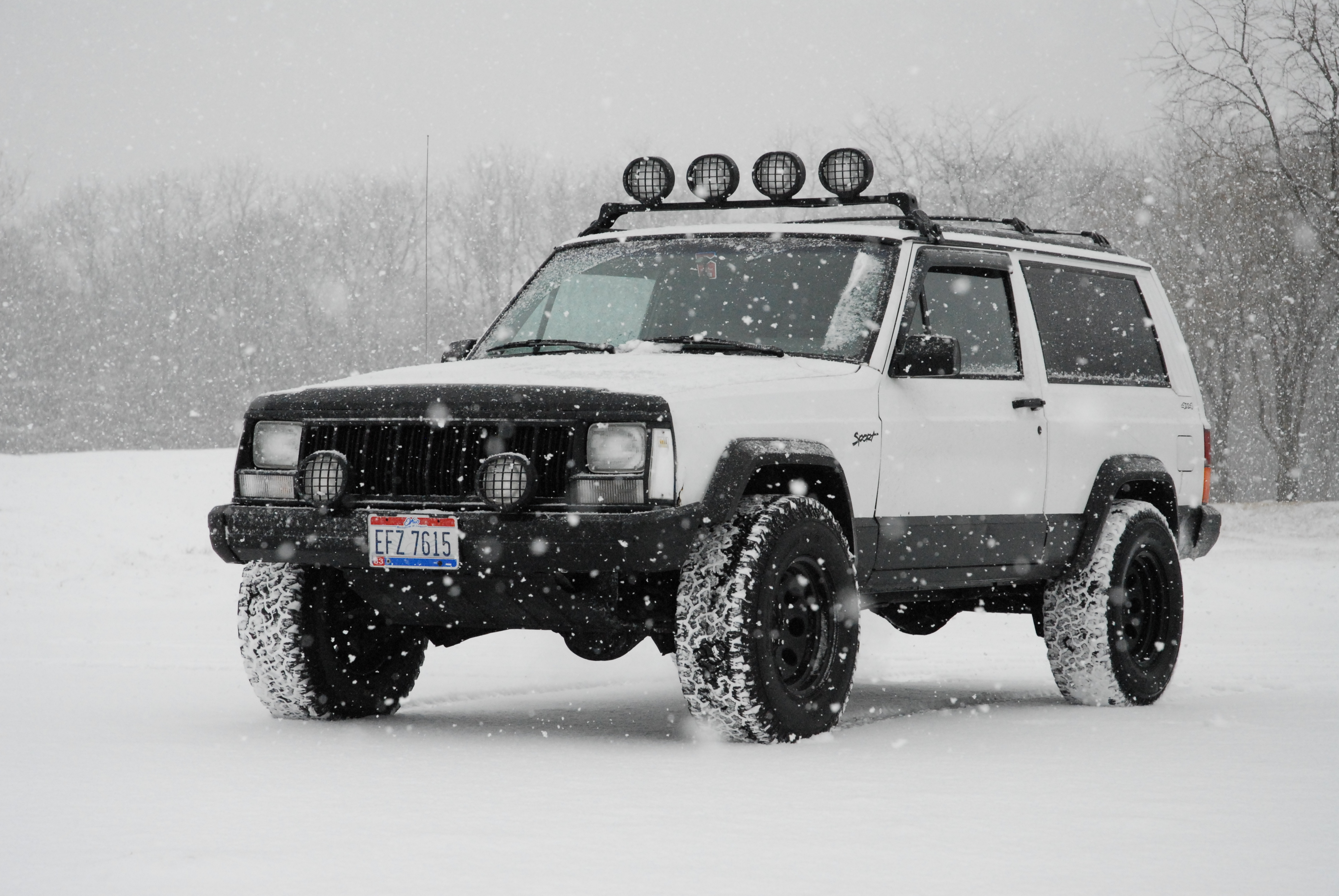 Подбор шин на Jeep Cherokee 1993