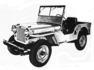 Подбор шин на Jeep CJ 1952