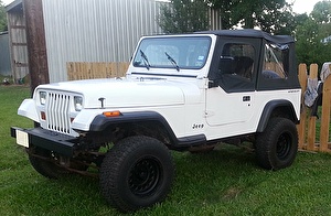 Подбор шин на Jeep Wrangler 1993